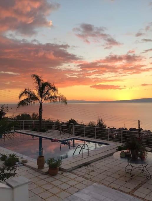 Marine'S Lux Villa:Golden Sunset Kalamata Luaran gambar