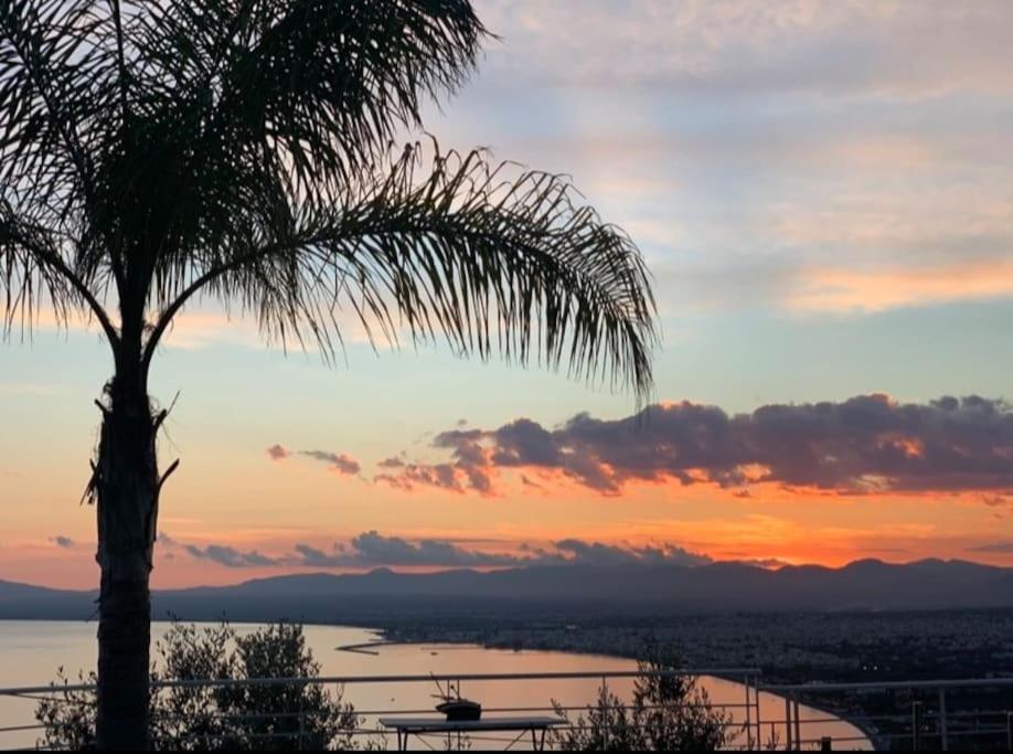 Marine'S Lux Villa:Golden Sunset Kalamata Luaran gambar