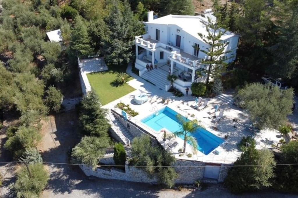 Marine'S Lux Villa:Golden Sunset Kalamata Luaran gambar